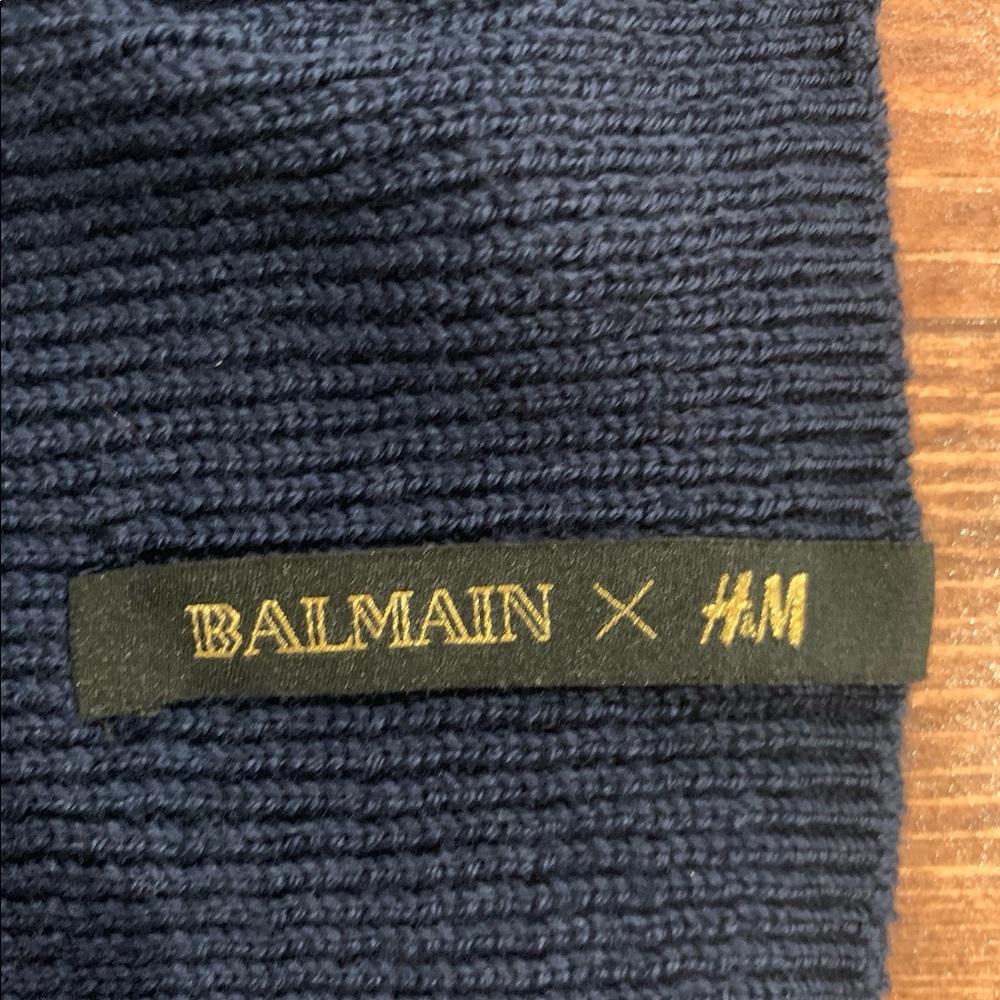 BALMAIN X HM 100% Wool Beanie